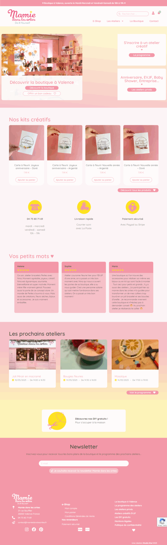 refonte de site woocommerce