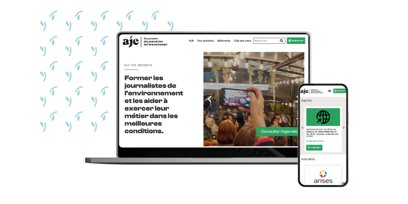Création de site pour l'AJE