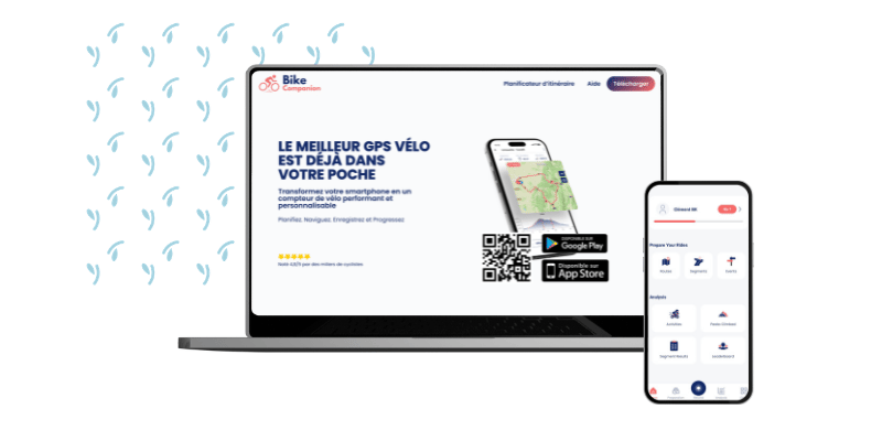 BikeCompanion creation du site internet de l'application
